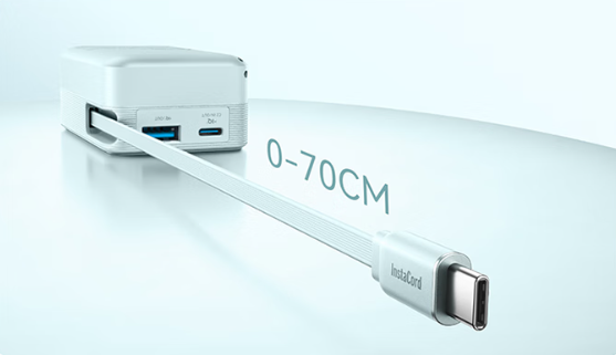 安克推出S1自带线45W带屏移动电源：2C+1A设计首发299元