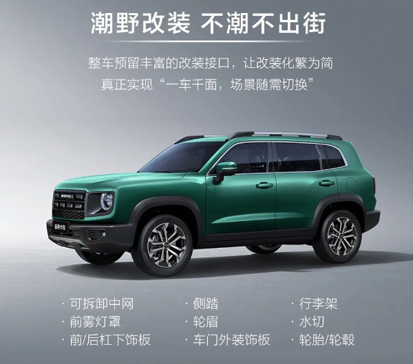 几步就能“变脸”的SUV 新款哈弗大狗上市：限时9.89万起