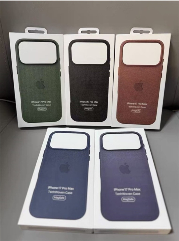 苹果再无悬念 iPhone 17 Pro系列官方保护壳大曝光