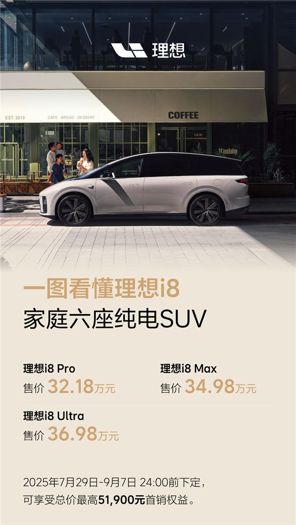 32.18万起 理想i8三款车型哪款最值得买：一文读懂